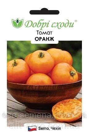 Добрі сходи. Насіння томат Оранж оранжовій F1, 20 сем від компанії ᐉ АГРОМАГАЗИН «ELIT-AGRO» / ТОВАРИ для будинку, саду, городу - фото 1