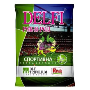 Газонна трава DELFI Рок-н-рол Спортивна (DLF Trifolium) 1 кг