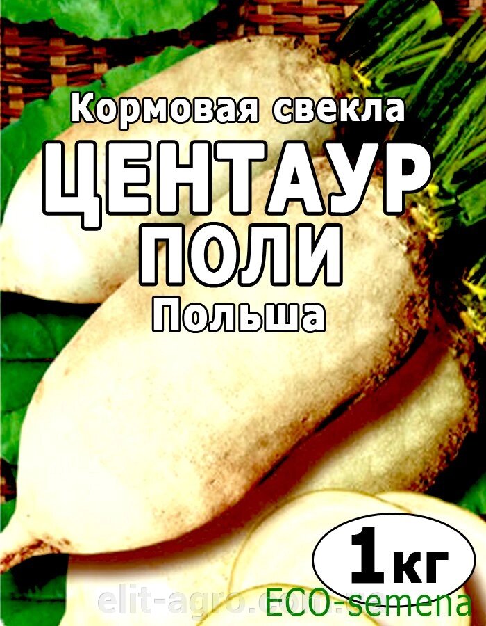 Насіння Буряк кормовий Центаур Полі Польша від 1 кг на вагу від компанії ᐉ АГРОМАГАЗИН «ELIT-AGRO» / ТОВАРИ для будинку, саду, городу - фото 1