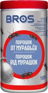 Інсектицидний порошок від мурах Bros 100 г в Київській області от компании ᐉ АгроМагазин «ELIT-AGRO» / ТОВАРЫ для дома, сада, огорода