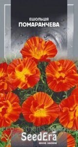 Насіння Квіти Ешшольція Каліфорнійська Помаранчева, SeedEra, 0.5 г