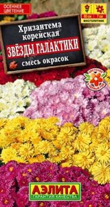 Насіння квітів Хризантема Зірки Галактики суміш 0.1г