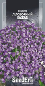 SeedEra. Насіння Квіти Обрієта Лілово-Синій Каскад багаторічний, 0.1 г