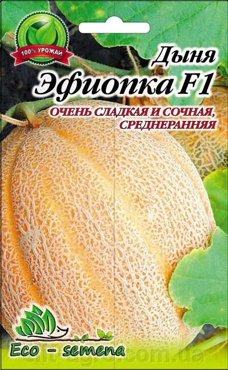 Eco-semena. Насіння Диня Ефіопка F1, 5 г - опт
