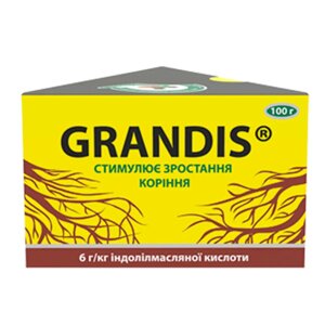 Стимулятор росту коріння Грандіс Grandis укорінювач 109 г