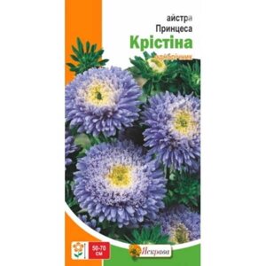 Насіння Айстра Принцеса Крістіна Яскрава (Фасовка: 0.3 г)