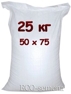 Мішок пакувальний, 50х75 см, щільність 55 г / кв. м / 25 kg