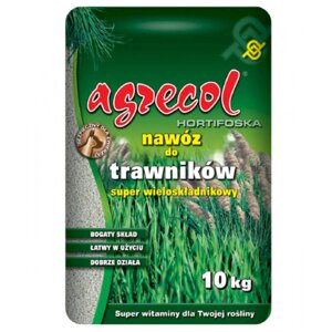 Добриво Agrecol для газону Hortifoska (NPK 15.5.10) 10 кг