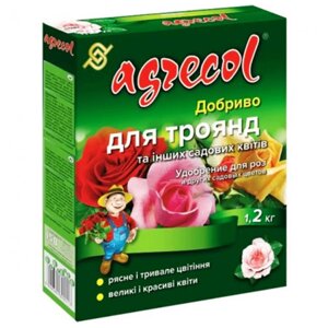 Добриво Agrecol для троянд (NPK 16.14.16) 1.2 кг