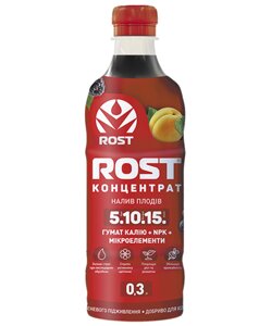 Органо-Мінеральне Удoбpeніe Rost (Рост) Концентрат 5 + 10 + 15, 0.3 л