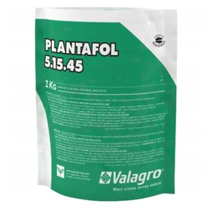 Добриво Plantafol (Плантафол) + NPK 5.15.45, Valagro 1 кг
