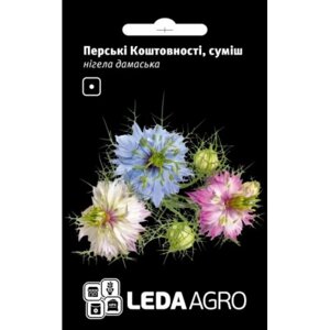 Насіння Нігелла Дамаська Перські коштовності суміш Leda Agro 0,5 г