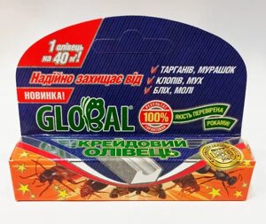 Інсектицидний від тарганів та мурах ТМ "Global"