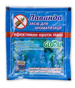 Таблетки від молі Антимоль Лаванда, Глобал, 10 шт