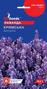 Насіння Квіти Лаванда Кримська, GL Seeds, 0.1 г