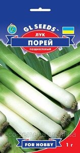 GL Seeds. Насіння Лук Порей, 1 г