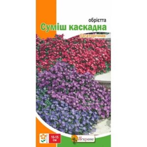 Насіння Обрієтта Суміш каскадна Яскрава (Фасовка: 0.1 г)