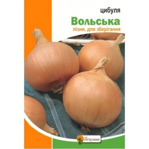 Насіння Цибуля ріпчаста Вольський Яскрава 8 г