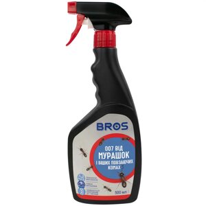 Спрей Bros (Брос) для знищення повзаючих комах 500 мл