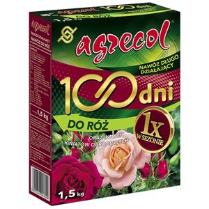 Добриво Agrecol для троянд 100 днів (NPK 13.12.16) 1.5 кг