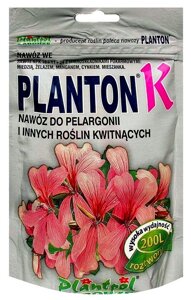 Добриво Плантон (PLANTON) К для Пеларгонії, 200 г