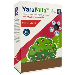 Добриво Yara Mila для ягідних чагарників (весна-літо) 1 кг