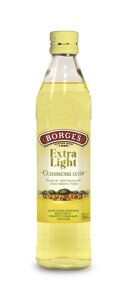 Олія оливкова Pure Extra Light ТМ Borges 0,5 л