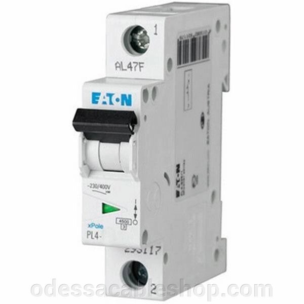 Автоматичний вимикач 1 пол. EATON PL4-C16 / 1 від компанії Інтернет магазин "cableshop" - фото 1