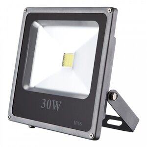 Світлодіодний прожектор LEDEX 30W, 1950lm, 6500К холодний білий, 120º, IP65, (slim)