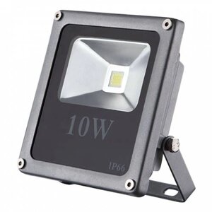 Світлодіодний прожектор LEDEX 10W, 650lm, 6500К холодний білий, 120º, IP65, (slim)