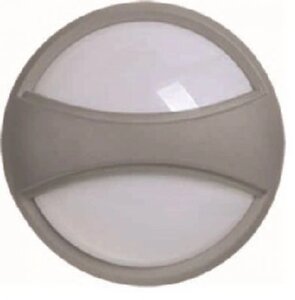 Світильник ДПО 1303 сірий коло з пояском LED 6x6Вт IP54