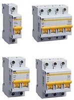 Автоматичні вимикачі серії IEK VA 47 - 29 та VA 47 - 29m