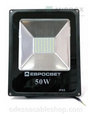 Прожектор EVRO LIGHT ES-50-01 95-265V 6400K 2750Lm SMD від компанії Інтернет магазин "cableshop" - фото 1