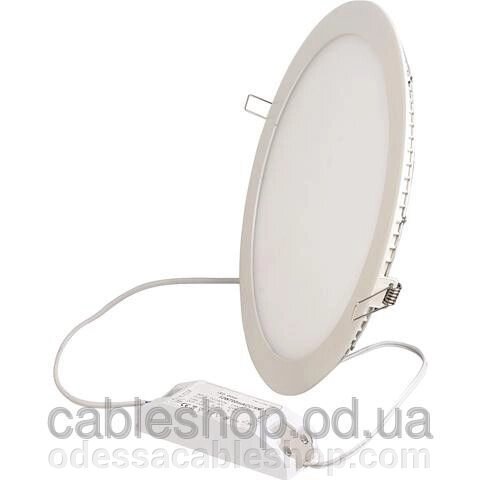 Світильник Лід, LED-R-150-9 6400K (150mm) коло, вбуд. від компанії Інтернет магазин "cableshop" - фото 1