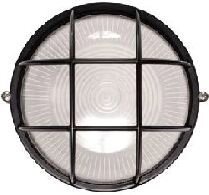 Світильник НПП1102 чорний / коло з реш.100Вт IP54 ІЕК від компанії Інтернет магазин "cableshop" - фото 1