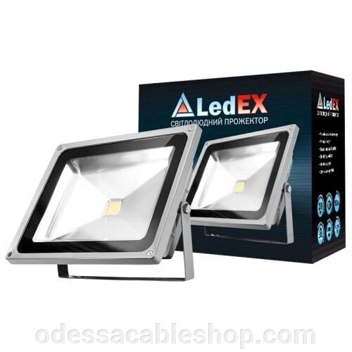 Світлодіодний прожектор LEDEX 30W, 2400lm, 4000К нейтральні, 120º, IP65, TL11704 від компанії Інтернет магазин "cableshop" - фото 1