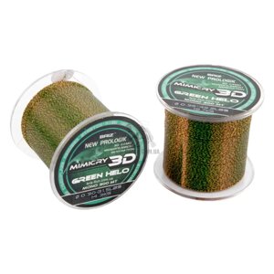 Леска New Prologic 3D Green Helo Briz 300 м,0,25 мм (11,1 kg)