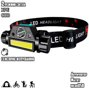 Налобний ліхтар Headlamp Baziator 666/102