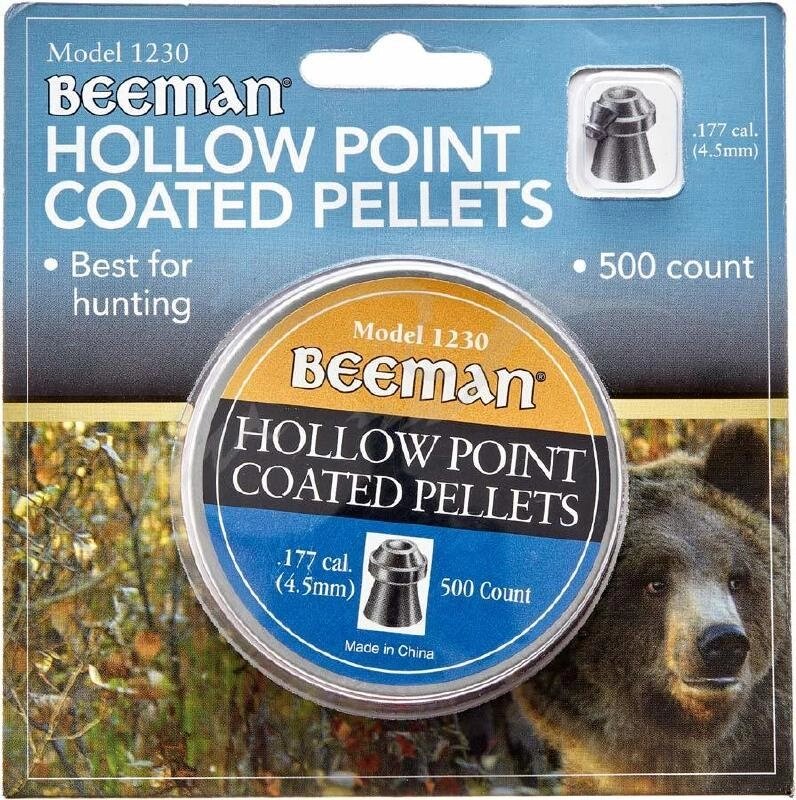 Пули Beeman Hollow Point 4.5мм, 0.47г, 500шт ##от компании## KosVol - ##фото## 1
