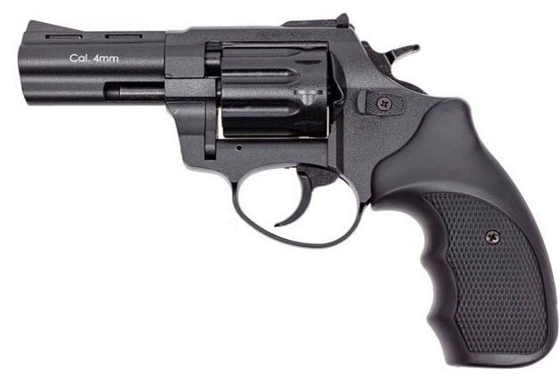 Револьвер под патрон Флобера Stalker 3" steel чёрная рукоять ##от компании## KosVol - ##фото## 1