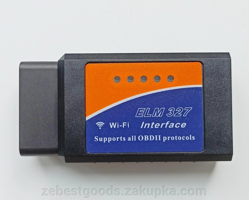 Автосканер для діагностики авто ELM327 OBD2 Wi-Fi v1.5 для Android/IOS чіп PIC18F25K80 від компанії ZeBest Goods - фото 1