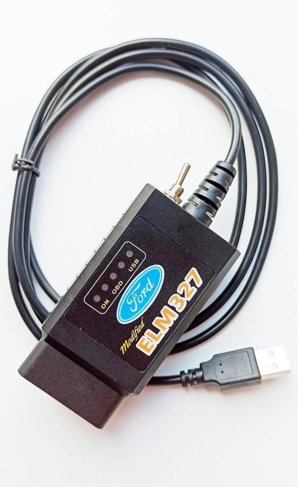 Автосканер ELM327 FORScan OBD2 1.5 USB з перемикачем HS CAN та MS CAN для діагностики FORD та MAZDA ##от компании## ZeBest Goods - ##фото## 1