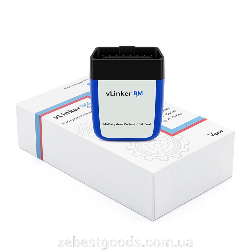 Автосканер Vgate vLinker BM Bluetooth 3.0 для Bimmer Code/Bimmer Link від компанії ZeBest Goods - фото 1