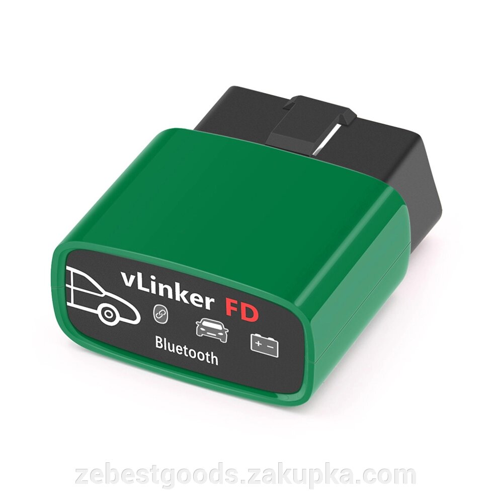 Автосканер Vgate vLinker FD Bluetooth 3.0 (для Forscan) від компанії ZeBest Goods - фото 1