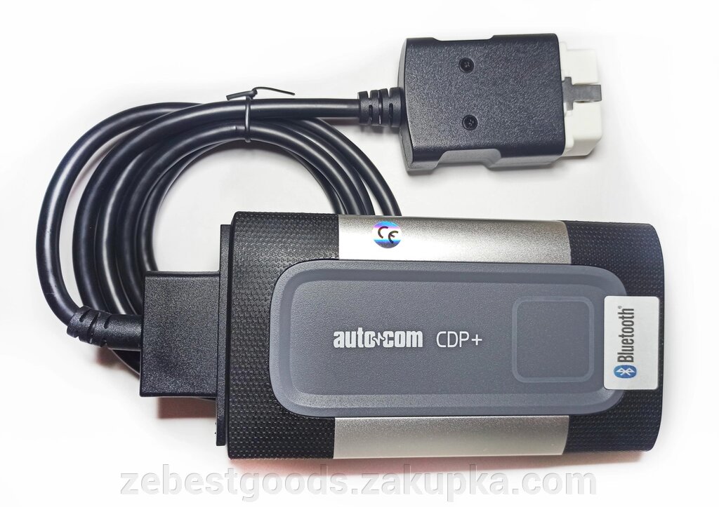 Мультимарочний автосканер Autocom CDP+ Bluetooth/USB одноплатний 2021.11 від компанії ZeBest Goods - фото 1