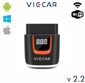 Автосканер ELM327 Viecar OBD2 VP002 WiFi версія 2.2 чіп PIC18F25K80 Android/IOS/Windows