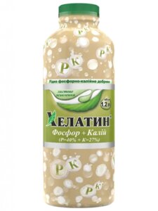 Мінеральне добриво Хелатин Фосфор+Калій 1,2 л.