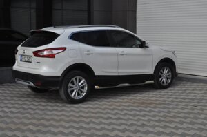 Бічні труби (2 шт., нерж.) Nissan Qashqai 2014р.