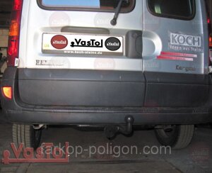 Цільнозварний фаркоп Renault Kangoo I (виключаючи кузов Long 4x4) з 1997-2008 р.