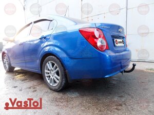 Фаркоп Chevrolet Aveo T300 (седан) з 2012 р.